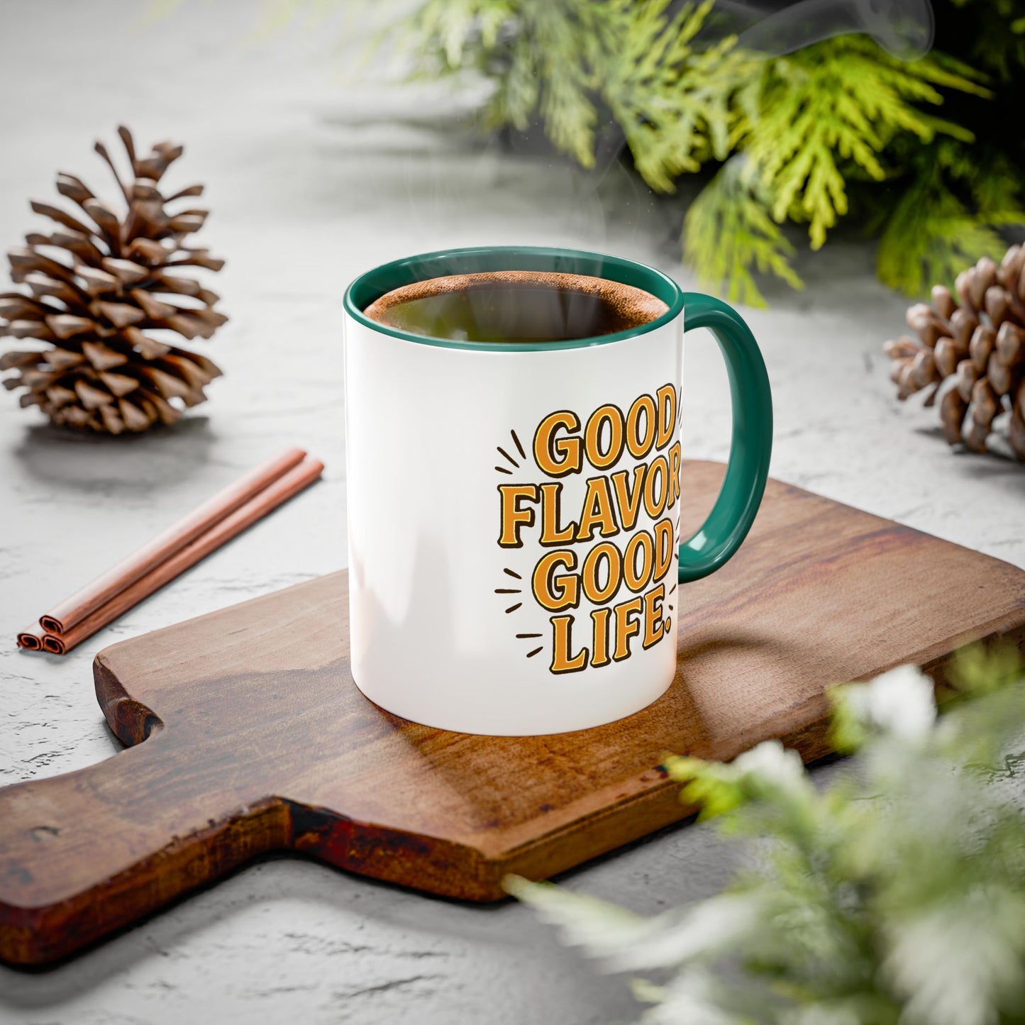 Good Flavor. Good Life. - Colorful Mug