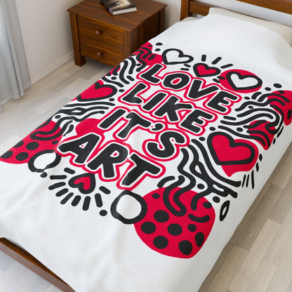 Love Like It's Art - Blanket