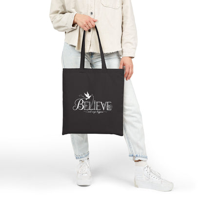 Believe and Magic Happens - Tote Bag