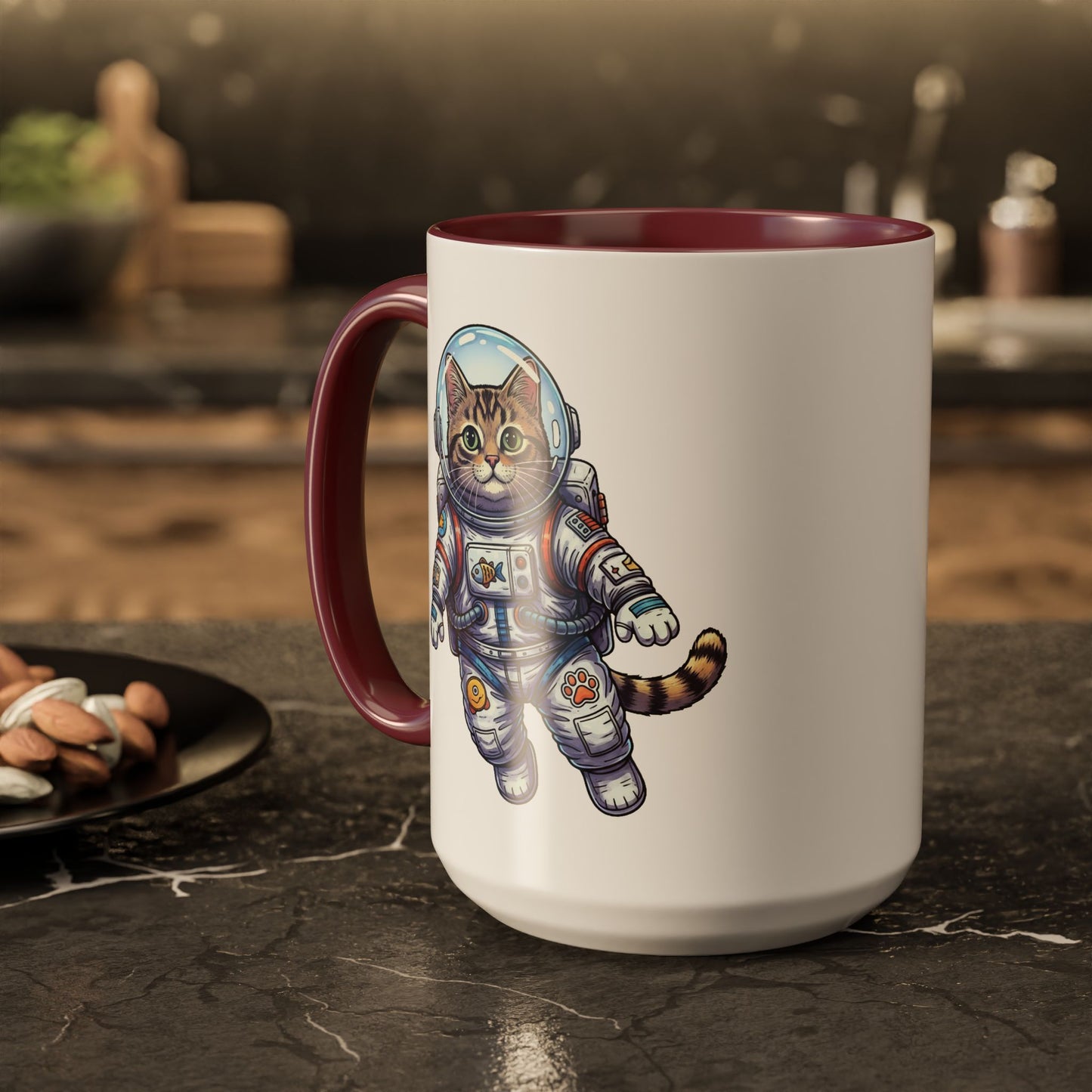 Astronaut Cat - Colorful Mug