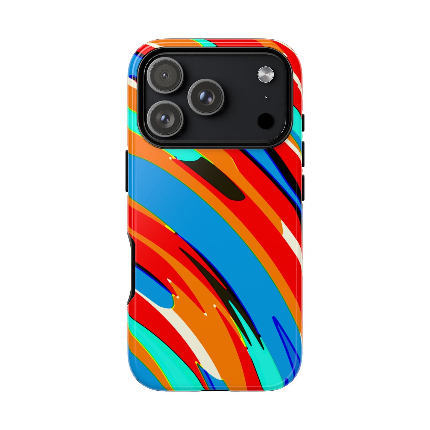 Abstract Color Swirl - Phone Case