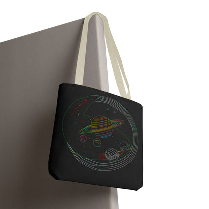 Cosmic Adventure Tote Bag, Astronauts, Space Lovers, Unique Gift, Everyday Tote, Galaxy Shopping Bag