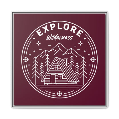 Explore Wilderness - Framed Canvas