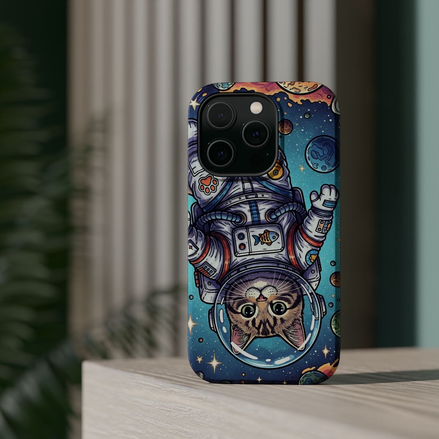 Astronaut Cat - Magnetic Phone Case