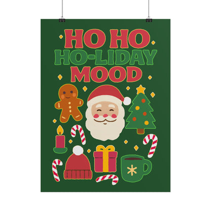 Festive Rolled Posters, Cheerful Holiday Decor, Christmas Wall Art, Seasonal Decorations, Gift Ideas, Cozy Home Vibe, Fun Party Decor