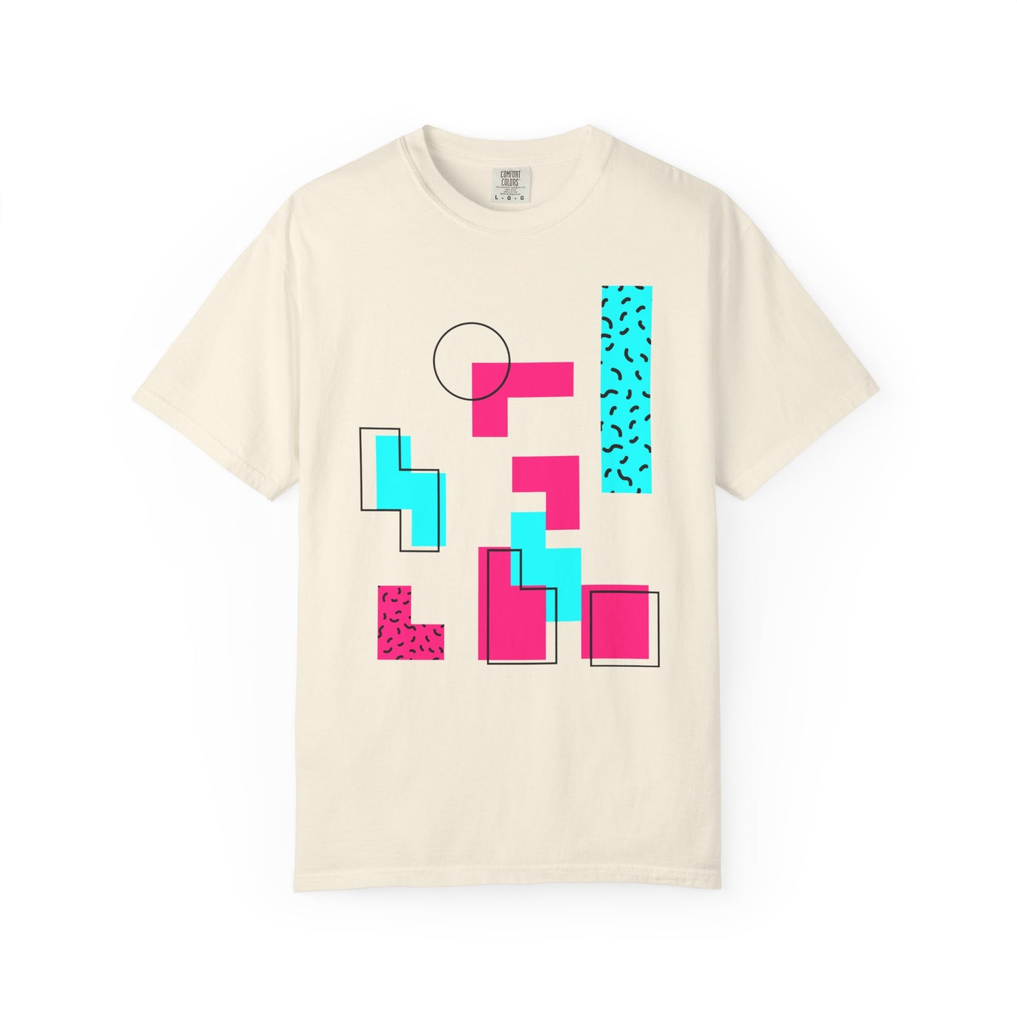 Retro Geometric Vibes - T-Shirt