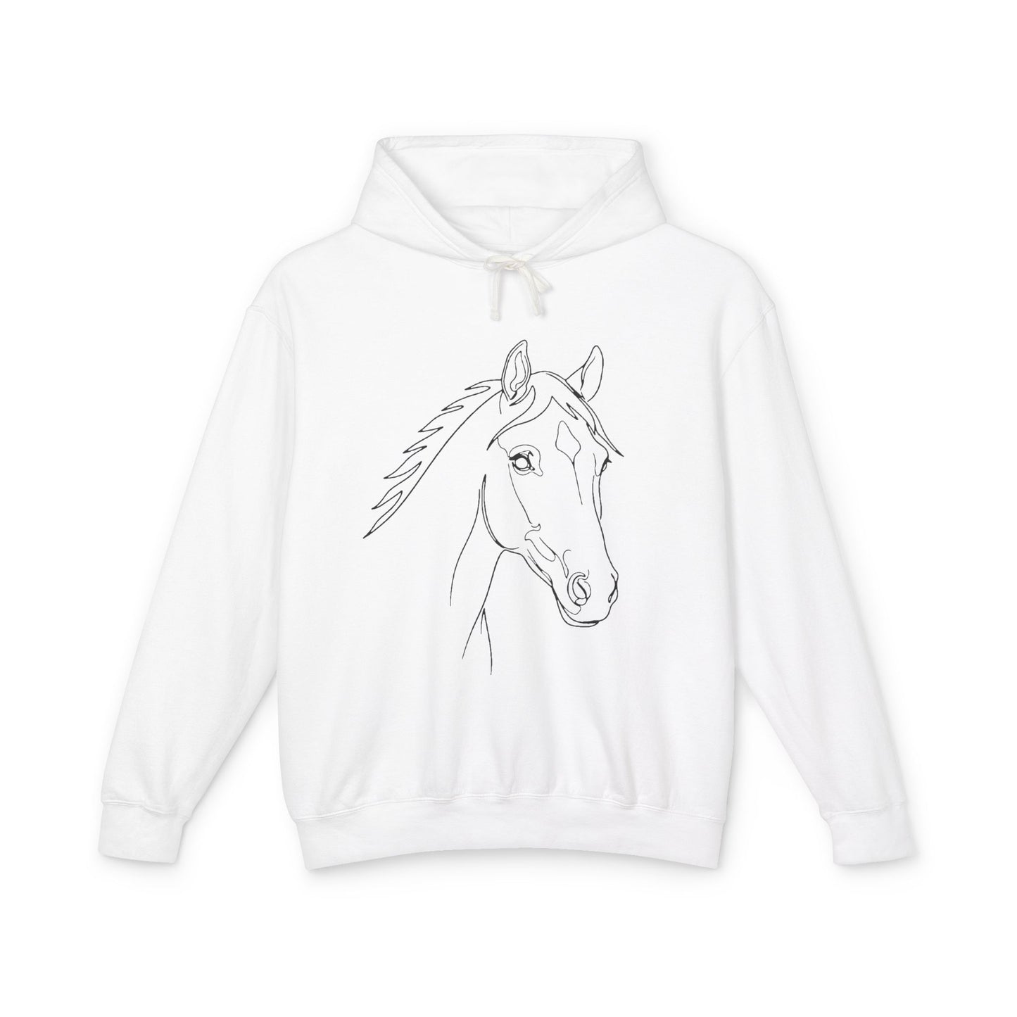 Horse Portrait Sketch - Hoodie