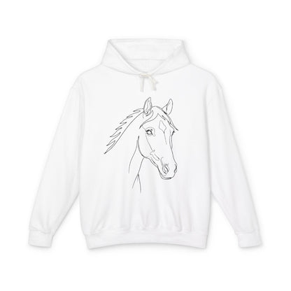 Horse Portrait Sketch - Hoodie