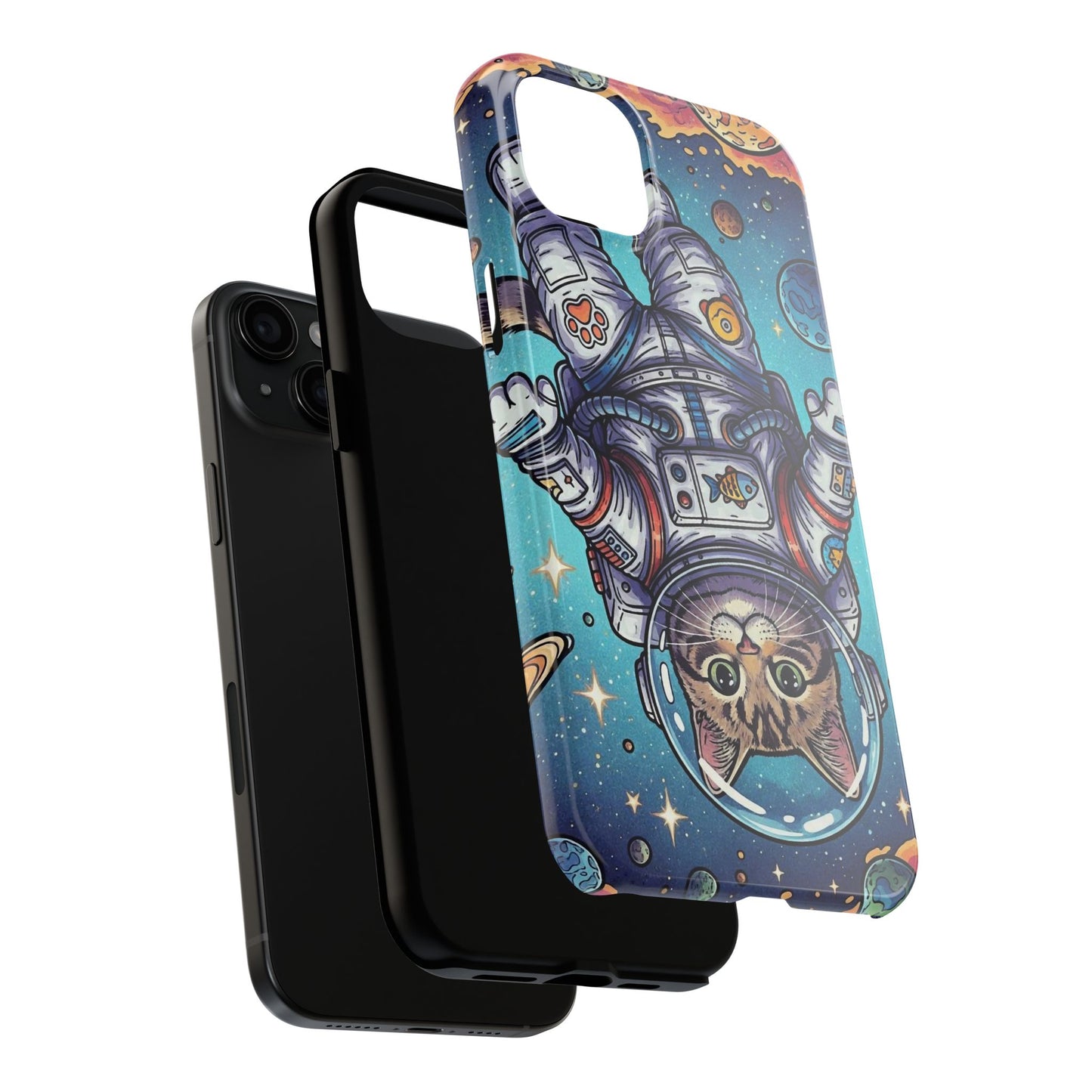 Astronaut Cat - Phone Case