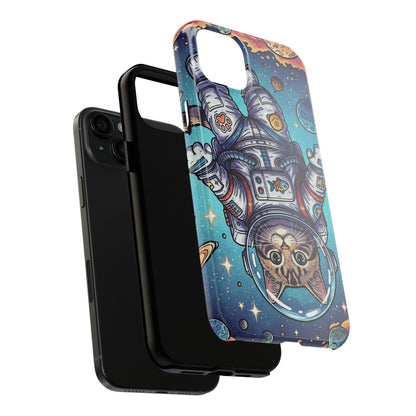 Astronaut Cat - Phone Case