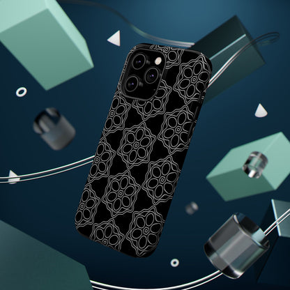 Geometric Sacred Flower - Magnetic Phone Case