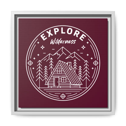 Explore Wilderness - Framed Canvas