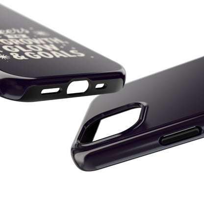 Cheers to Growth, Glow & Goals - Phone Case