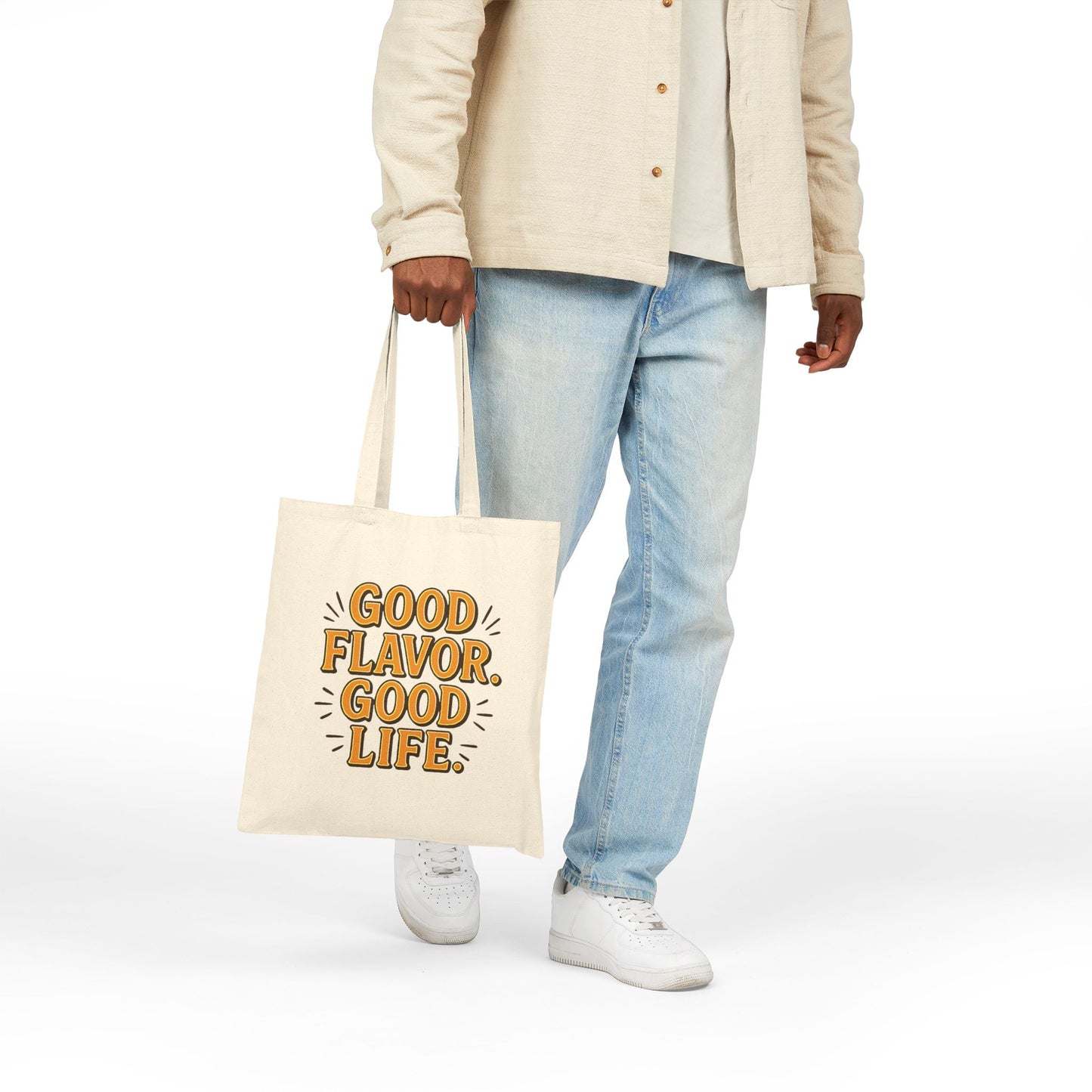Good Flavor. Good Life. - Canvas Tote Bag