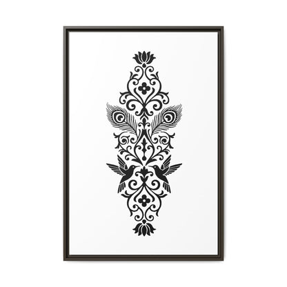 Hummingbird Soulmates - Framed Canvas