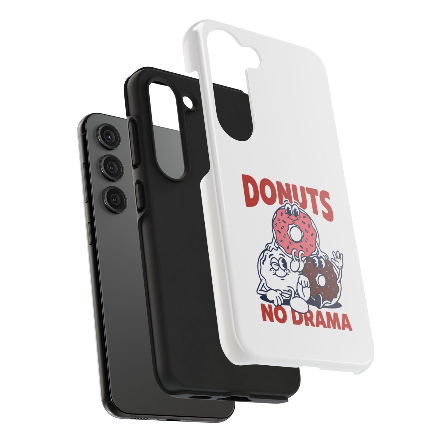 Donuts No Drama - Phone Case