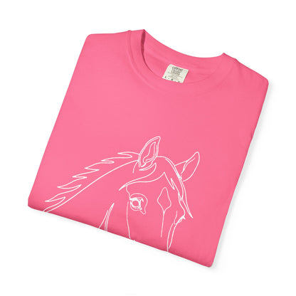 Horse Portrait Sketch - T-Shirt