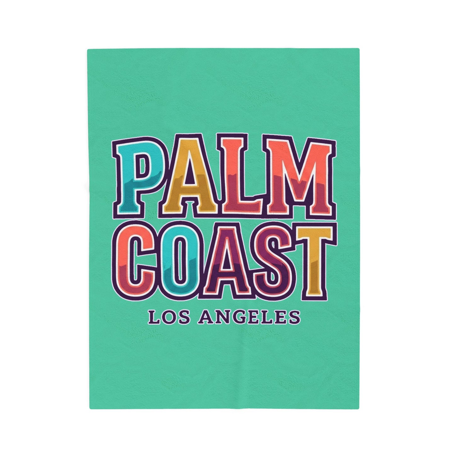 Palm Coast - Los Angeles - Plush Blanket