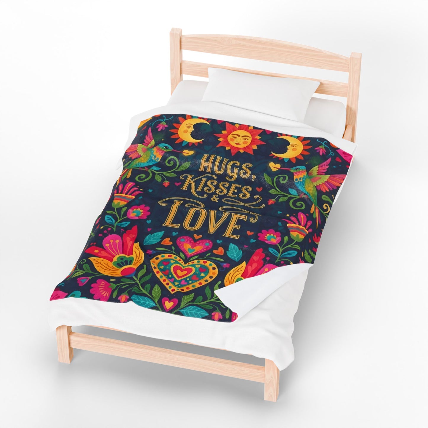 Hugs, Kisses & Love - Plush Blanket