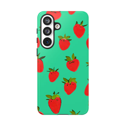 Strawberry Pattern - Phone Case