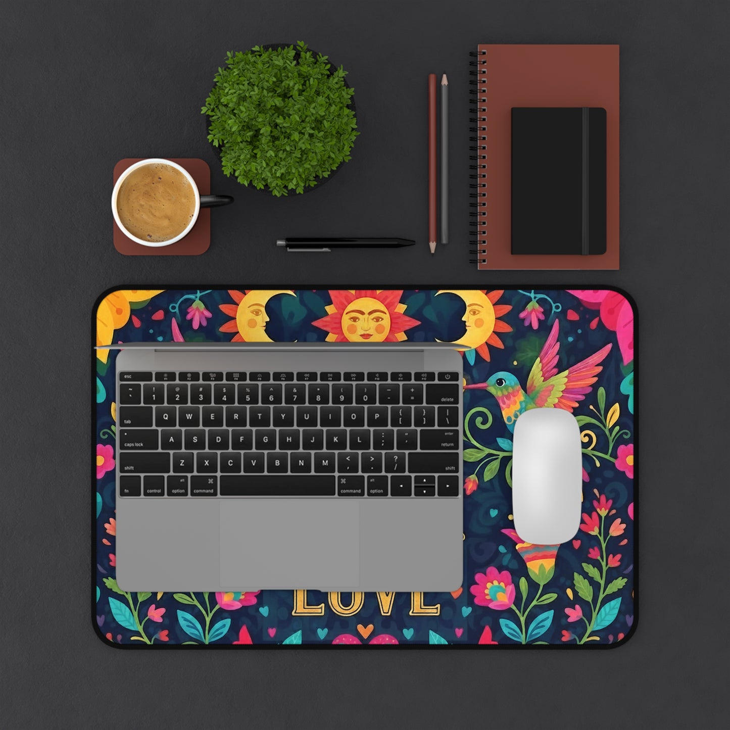 Hugs, Kisses & Love - Desk Mat