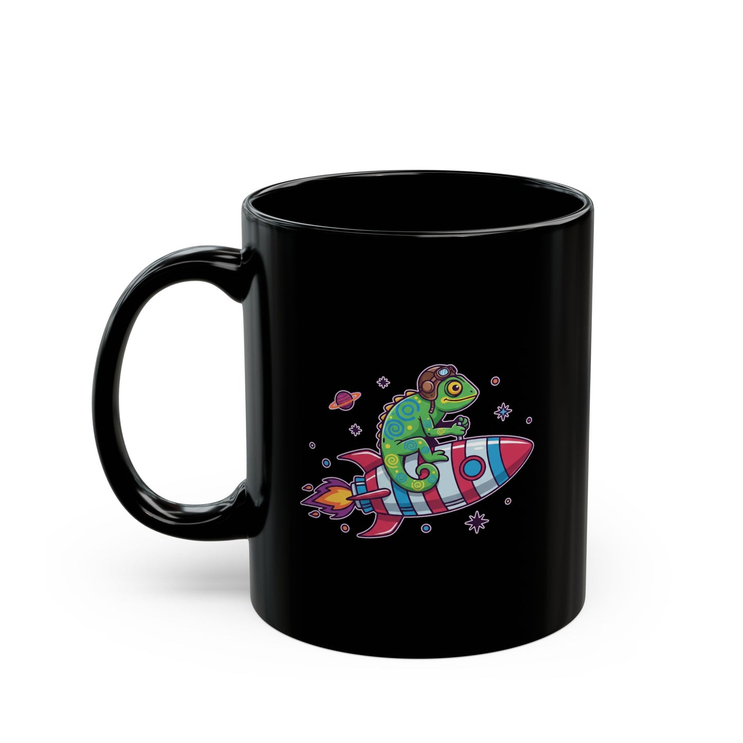 Cosmic Rider - Black Mug