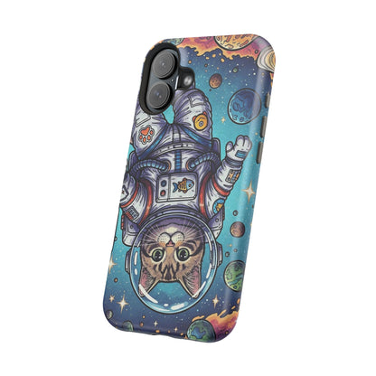 Astronaut Cat - Magnetic Phone Case