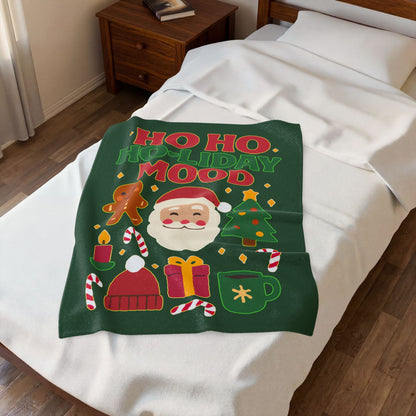 Ho Ho Ho-liday Mood - Plush Blanket