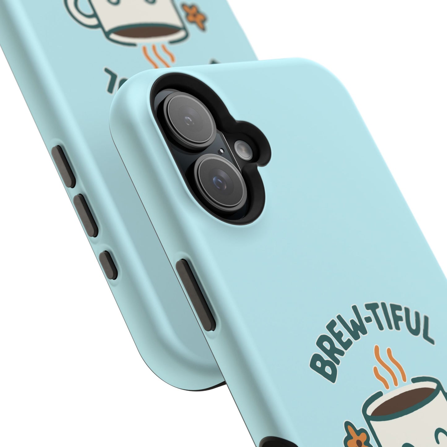 Brew-tiful Mornings Start Here - Magnetic Phone Case