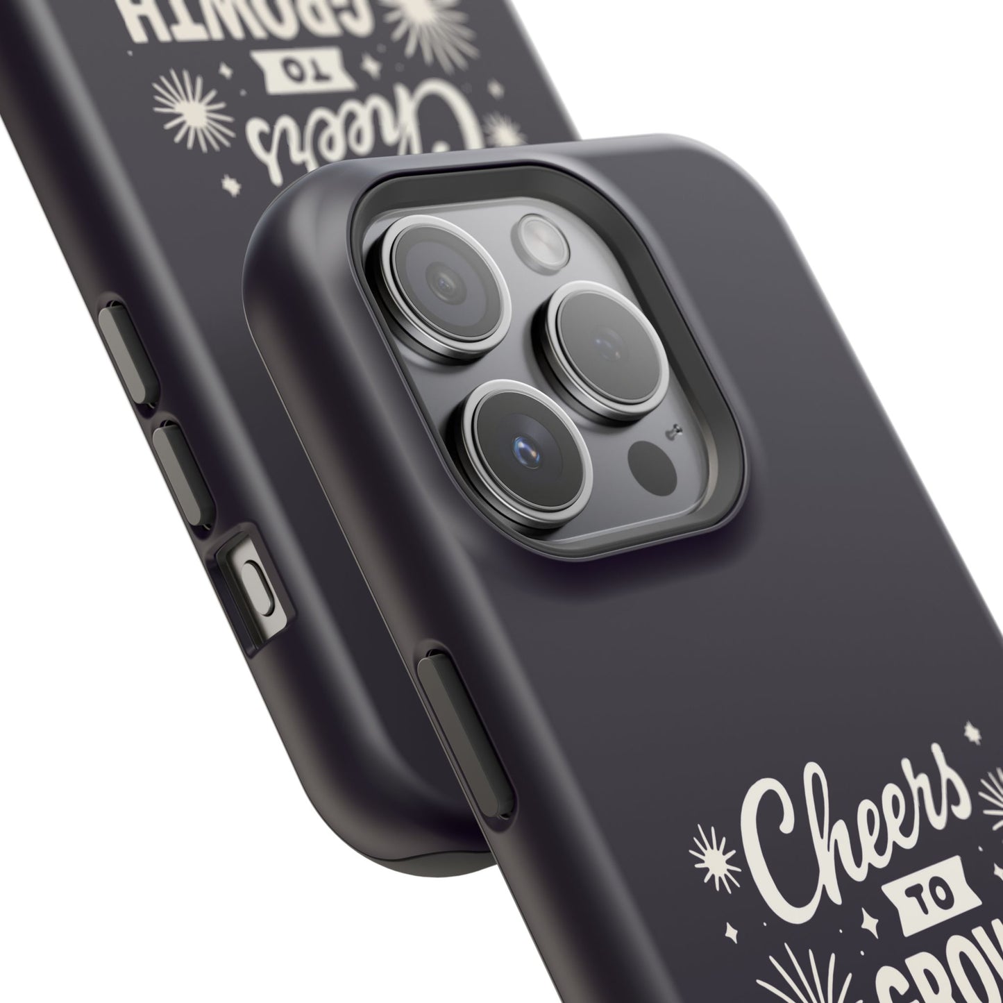 Cheers to Growth, Glow & Goals - Magnetic Phone Case