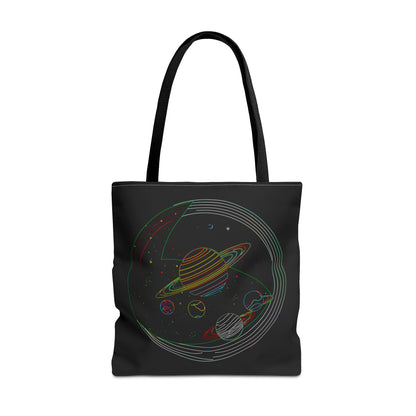 Cosmic Adventure Tote Bag, Astronauts, Space Lovers, Unique Gift, Everyday Tote, Galaxy Shopping Bag