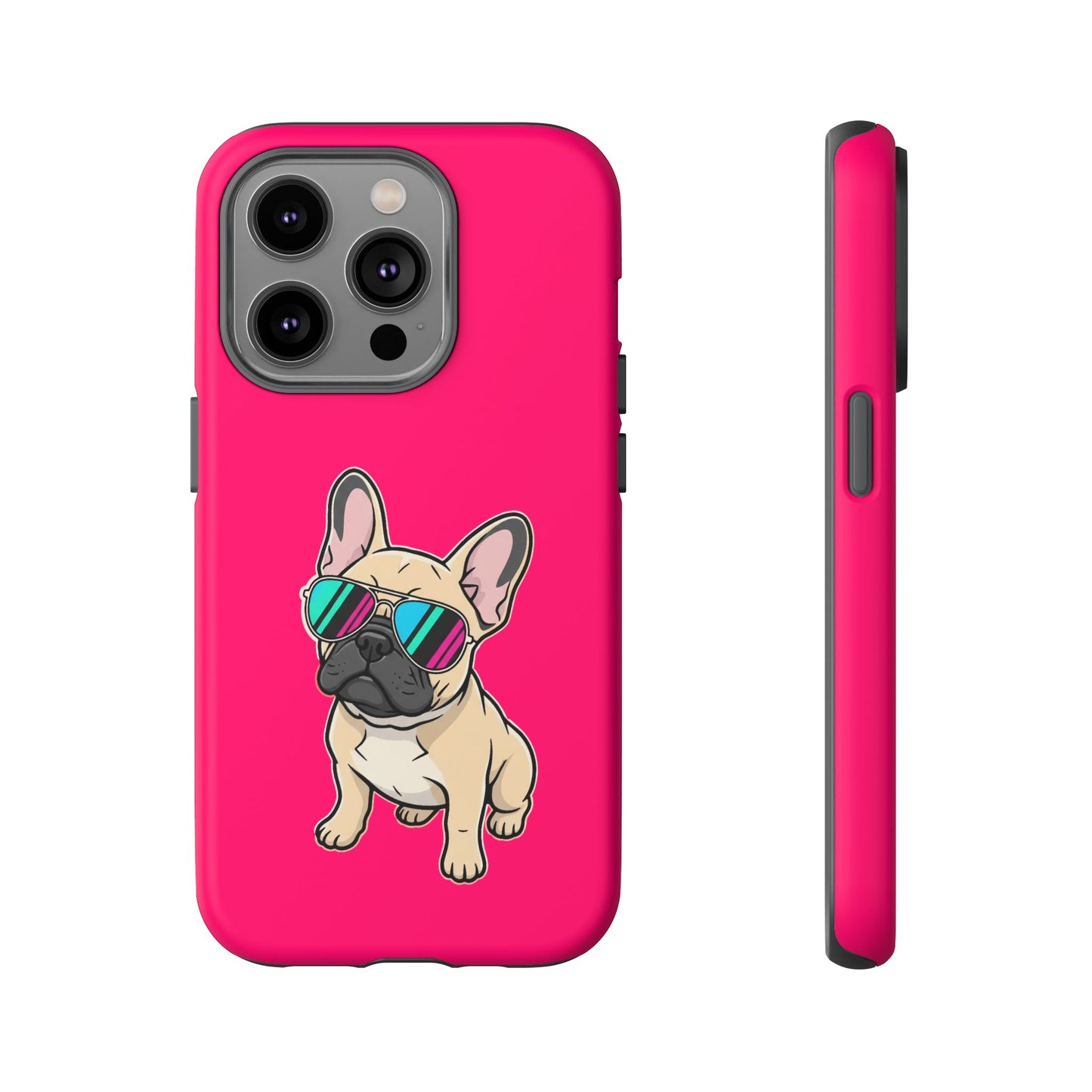 French Bulldog with Sunglasses - Phone Case