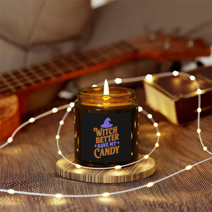 Halloween Scented Candles, Witch Better Have My Candy, Fall Decor, Spooky Gifts, Aromatherapy Candles, Cozy Home Fragrance