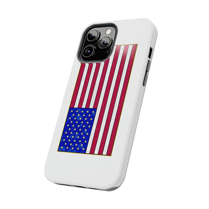 New Glory American Flag (Gold Edge Edition) - Phone Case