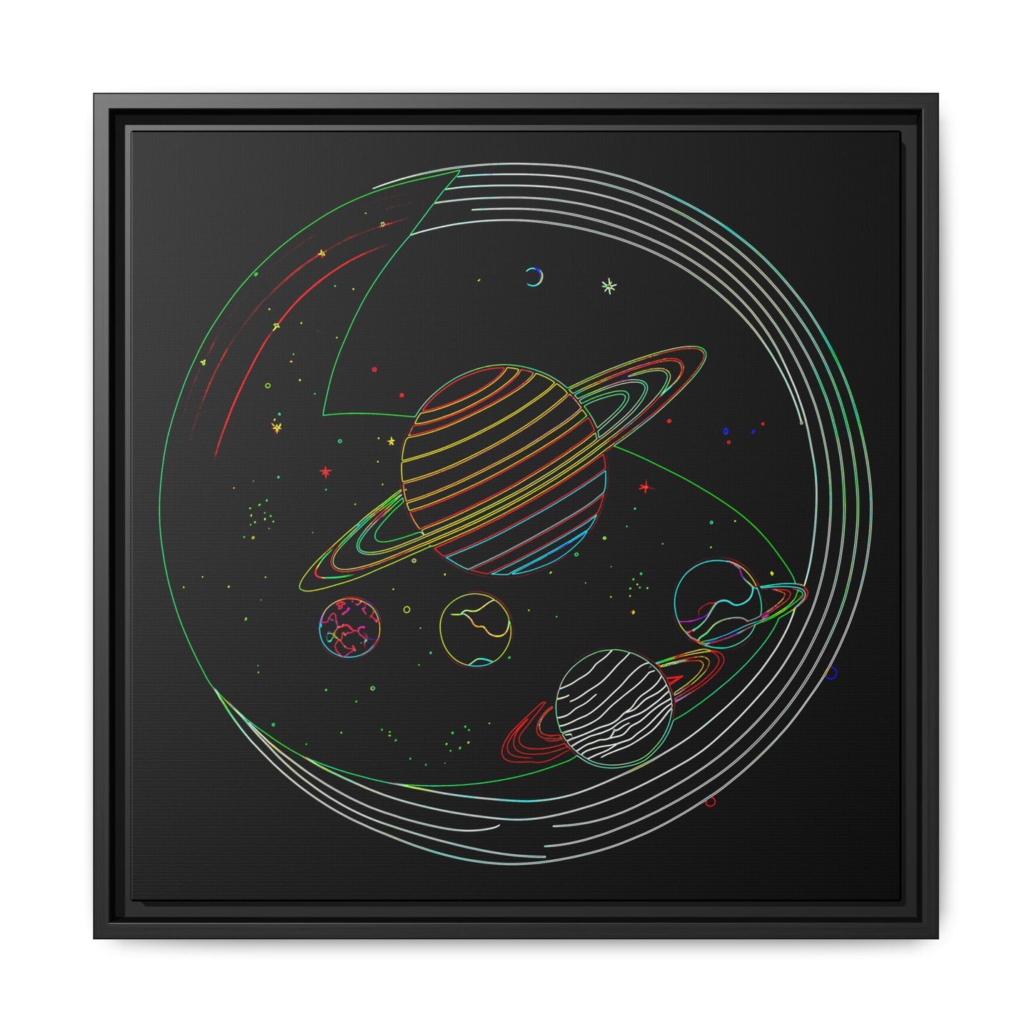 COSMOFX - Framed Canvas