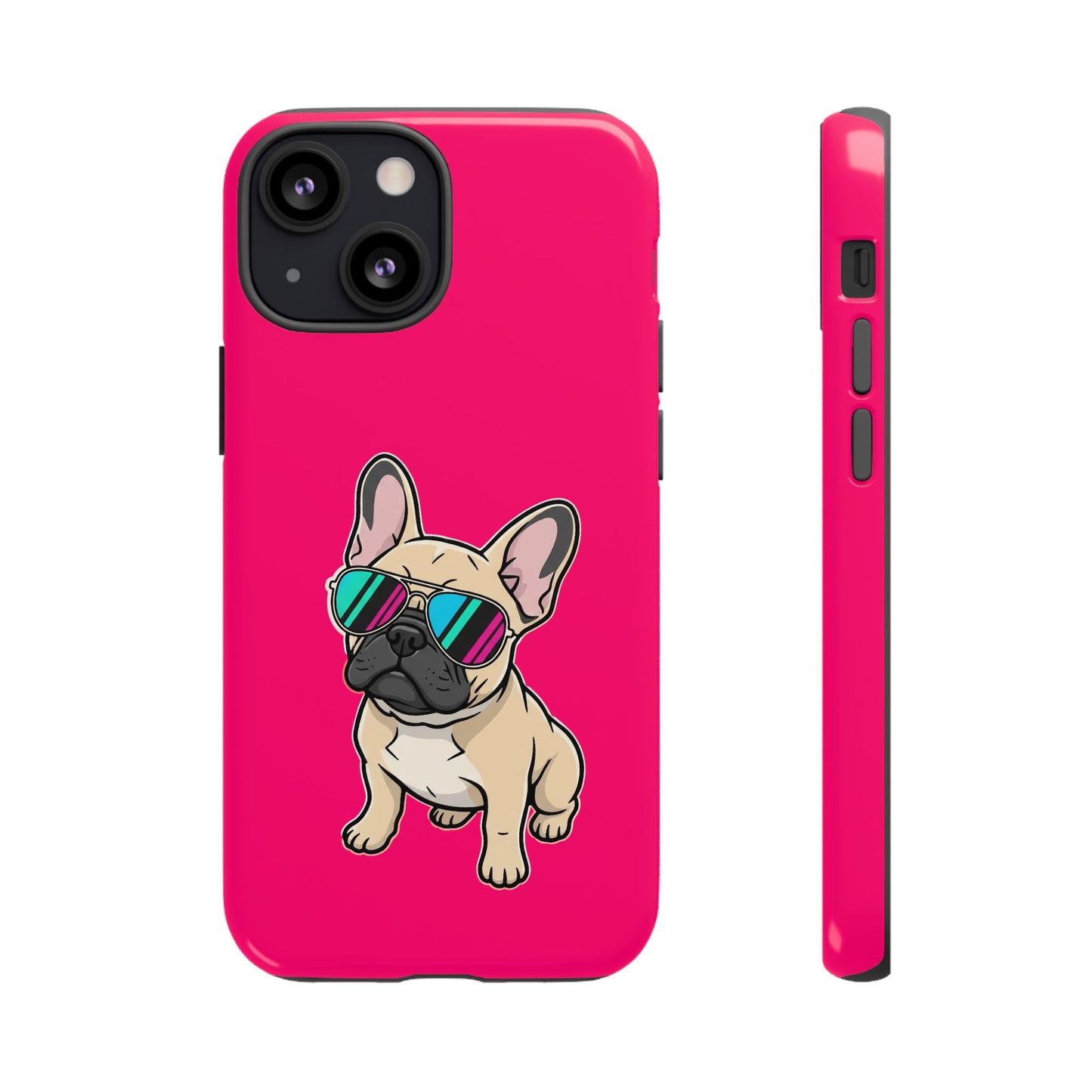 French Bulldog with Sunglasses - Phone Case