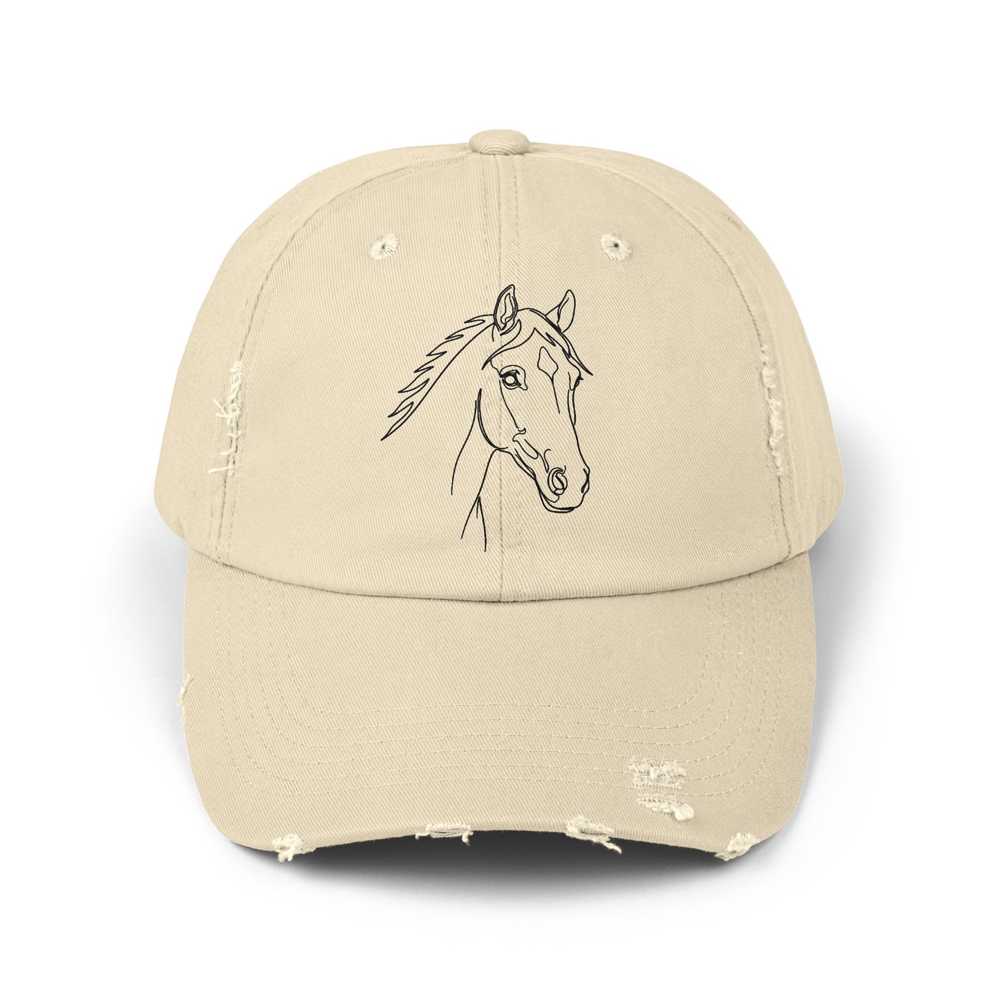 Horse Portrait Sketch - Cap