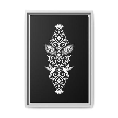 Hummingbird Soulmates - Framed Canvas