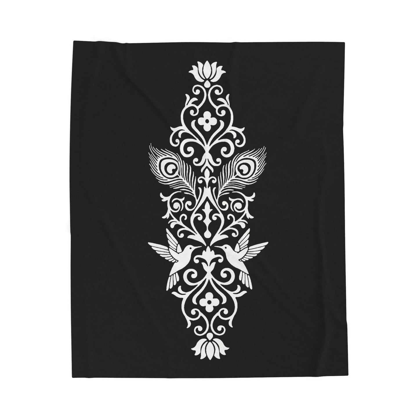 Hummingbird Soulmates - Plush Blanket