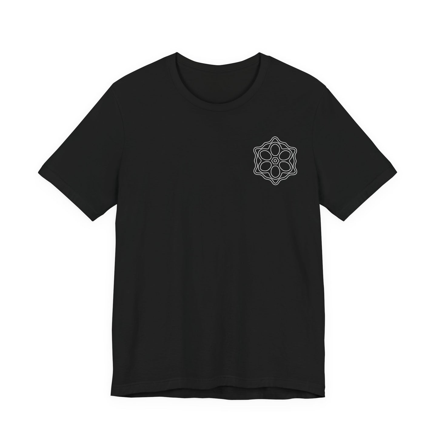 Unisex Boho Mandala Tee, Relaxed Fit Cotton Shirt, Perfect for Yoga Lovers, Meditation, Gift for Her, Vacation Wear, Everyday Comfort