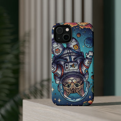 Astronaut Cat - Magnetic Phone Case