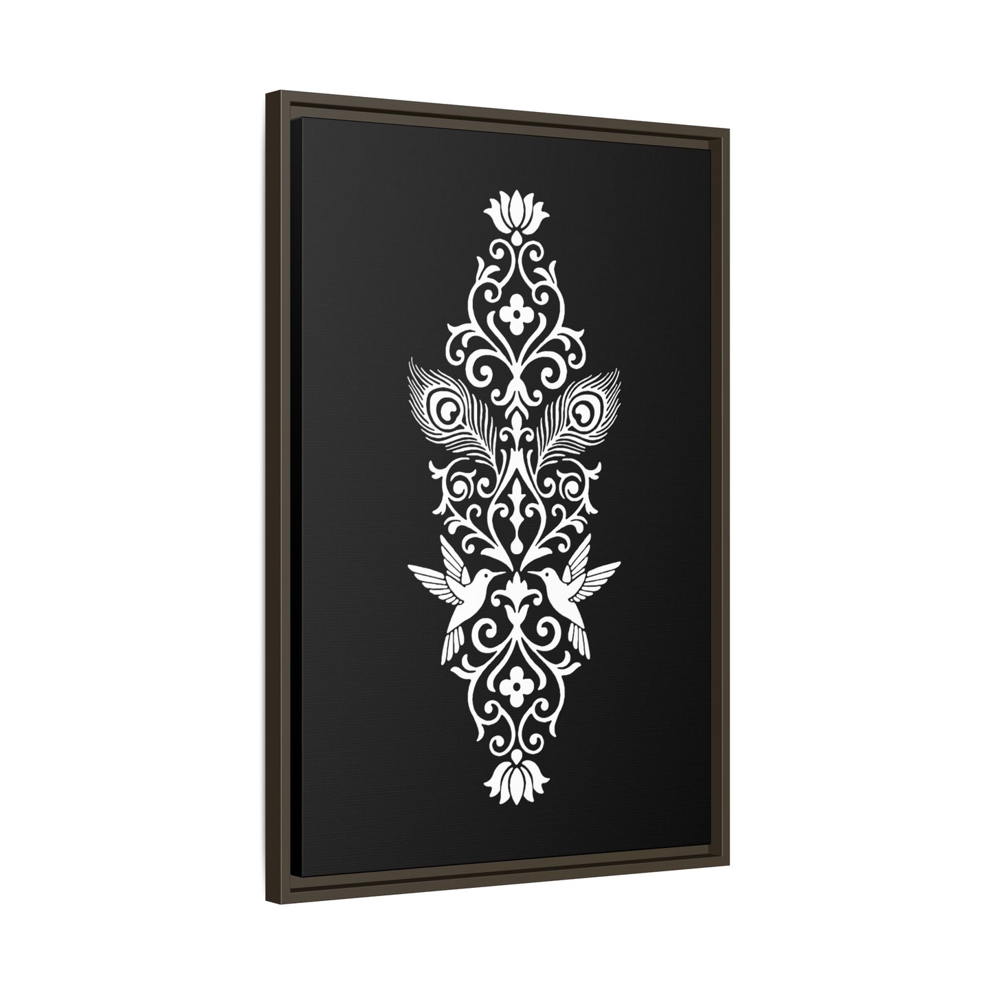 Hummingbird Soulmates - Framed Canvas