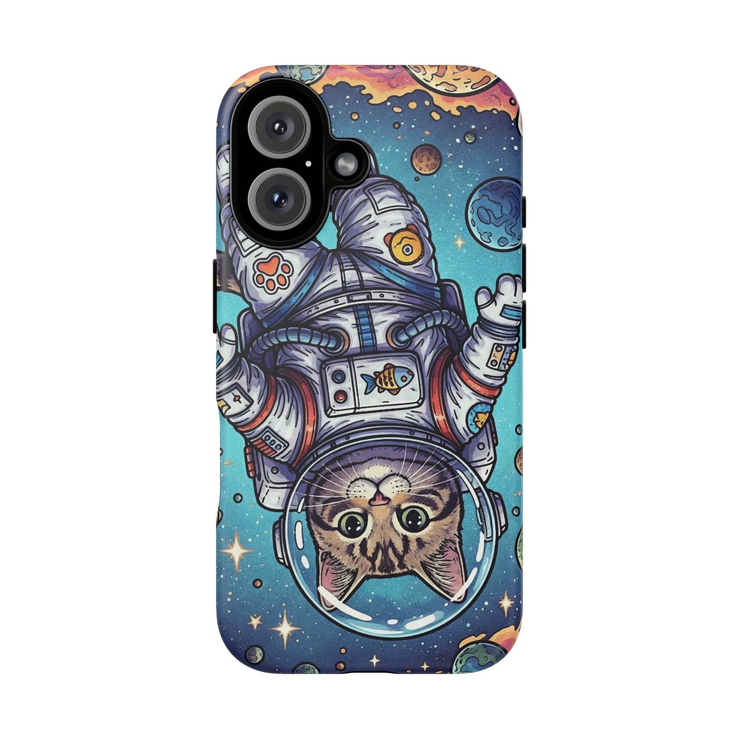 Astronaut Cat - Tough Phone Case