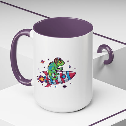 Comic Rider - Color Accent Mug