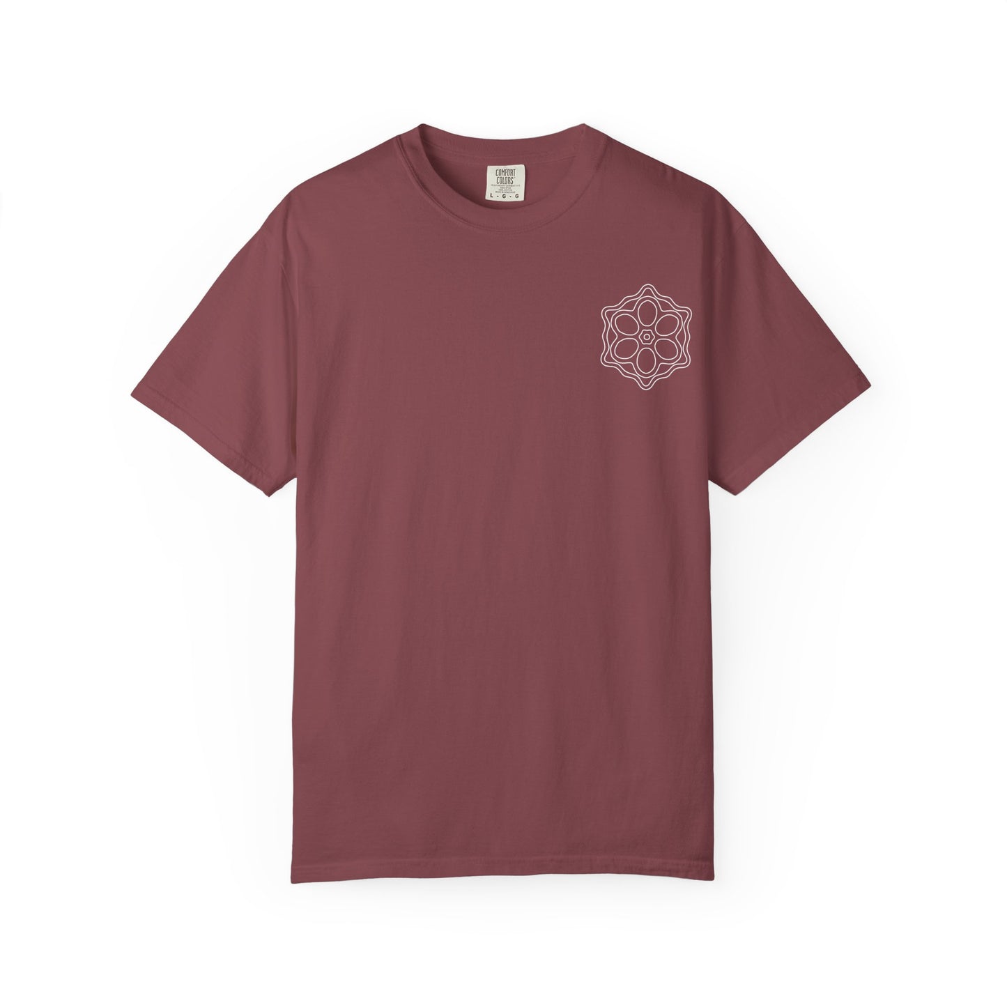 Boho Mandala T-Shirt, Unisex, Garment-Dyed, Soft Cotton, Casual Wear, Festival Style, Gifts for Her