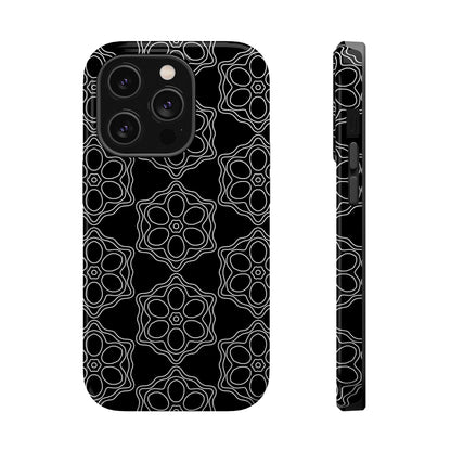 Geometric Sacred Flower - Magnetic Phone Case
