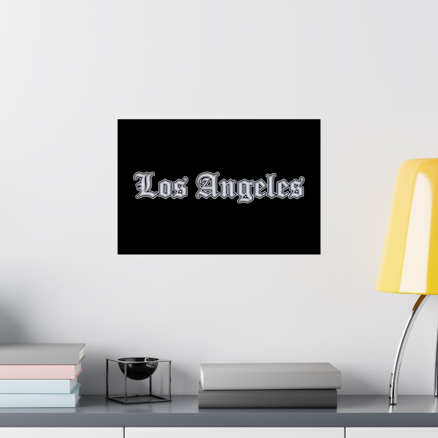 Los Angeles - Silver Edition - Poster