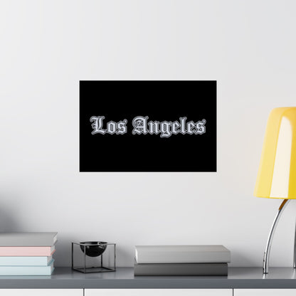 Los Angeles - Silver Edition - Poster