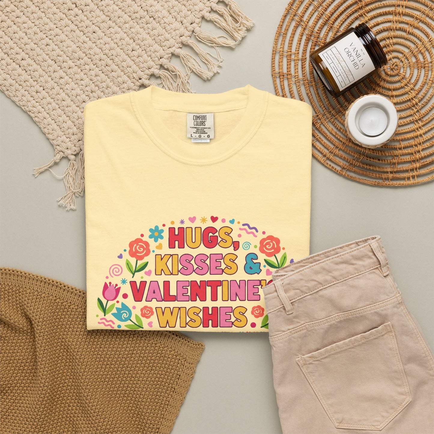 Hugs, Kisses & Valentine’s Wishes - T-Shirt