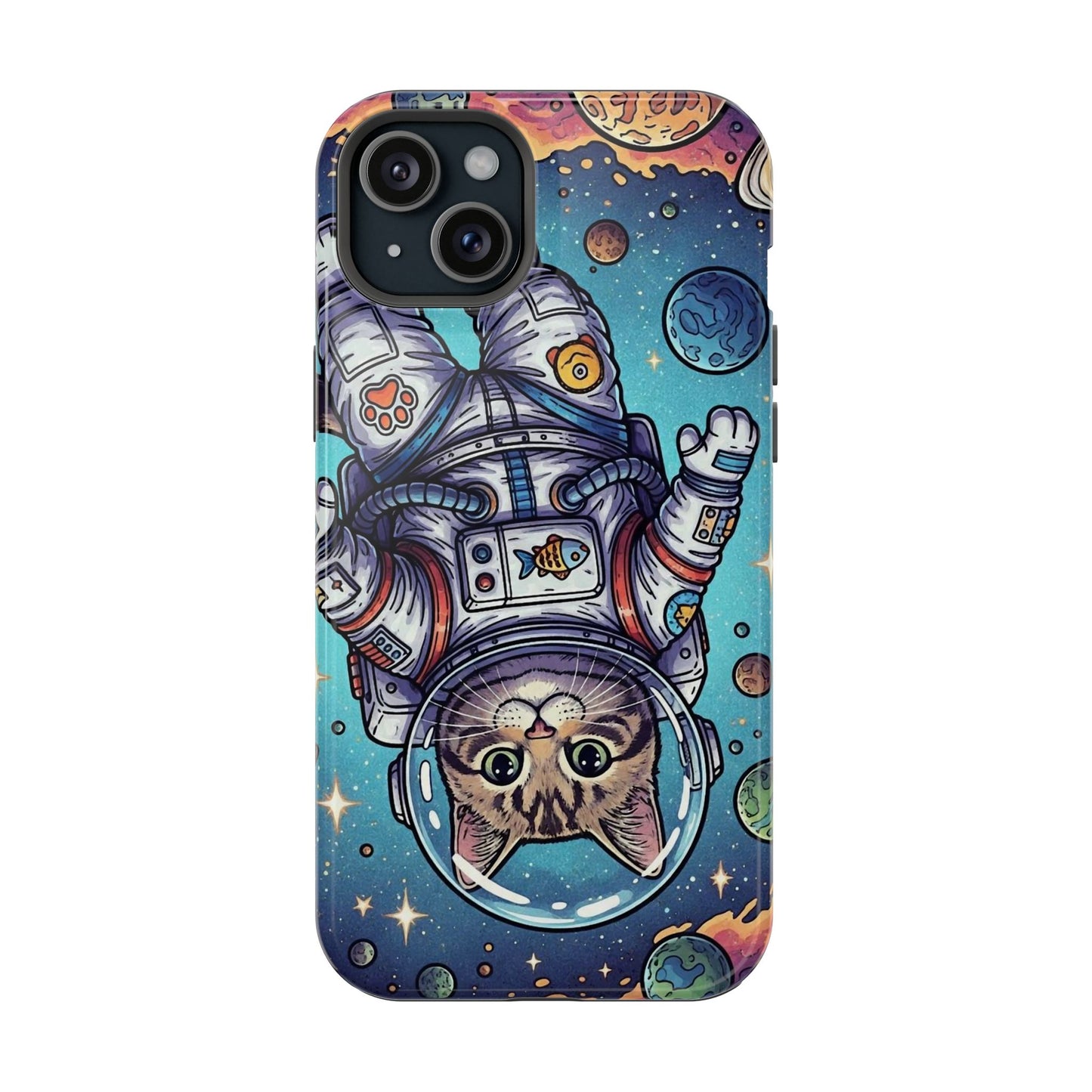 Astronaut Cat - Magnetic Phone Case